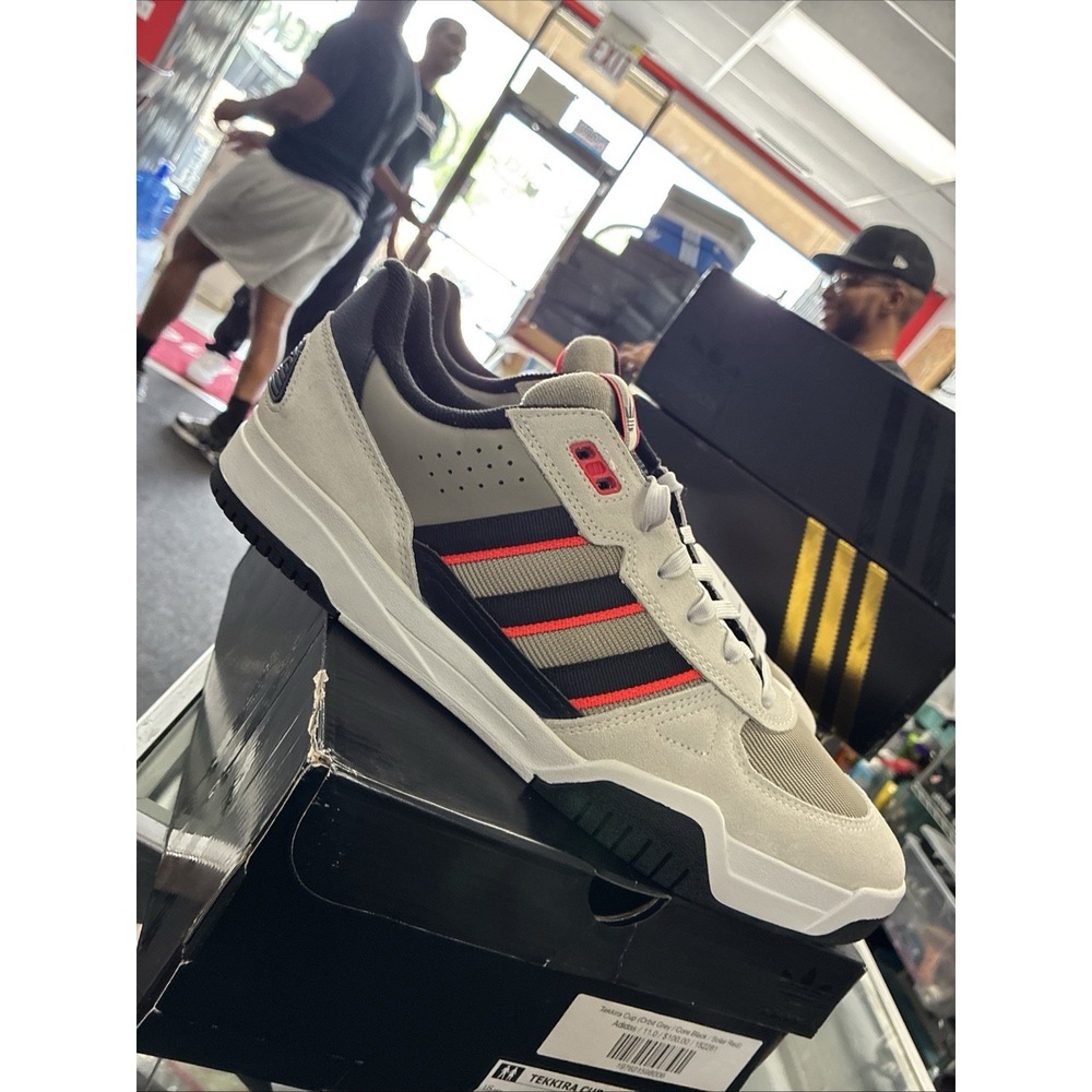 adidas Tekkira Cup  Mens Grey Sneakers Athletic Shoes JQ8906